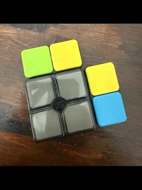 Moose FLIPSLIDE Handheld Electronic Puzzle Game 4 Modes TESTED clean battery com
